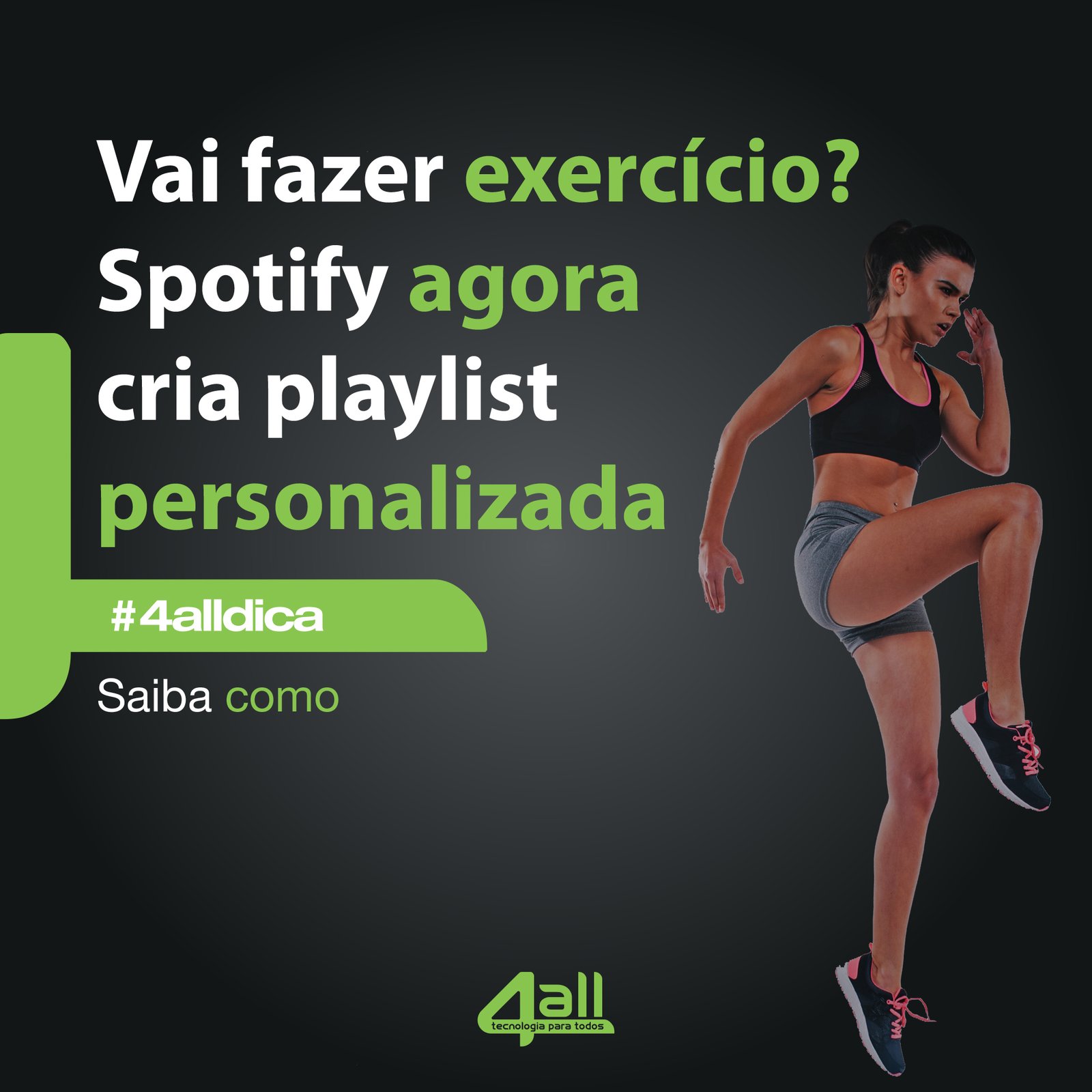 Vai fazer exercício? Spotify cria lista personalizada para ouvir durante o treino